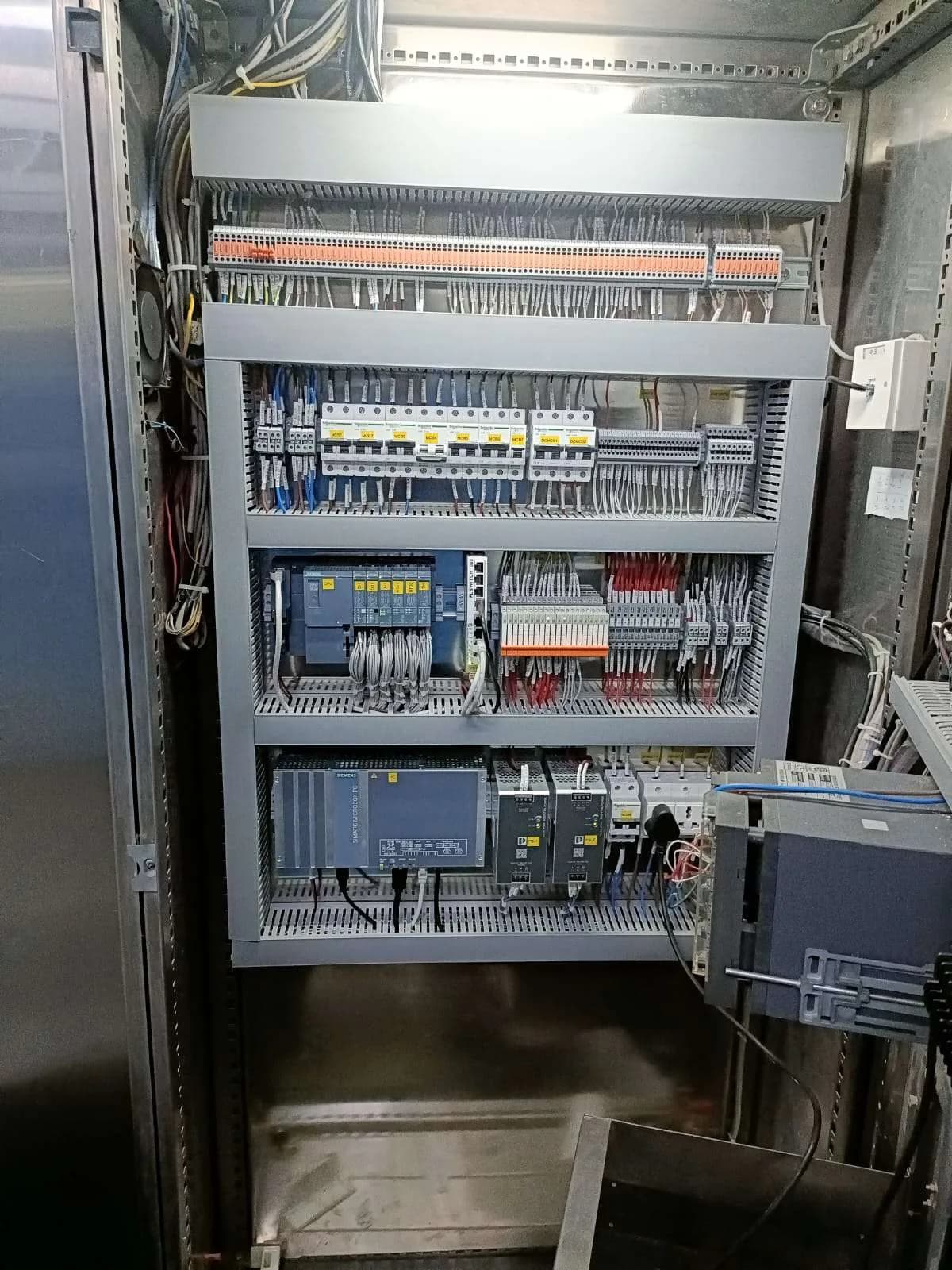Siemens PLC and field wiring panel used for pharmaceutical process equipment automation