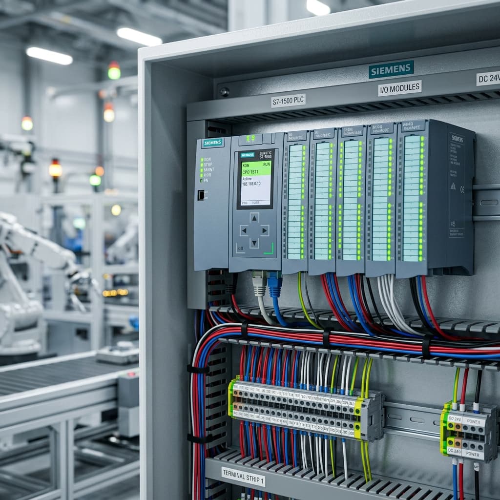 PLC programming and integration services for Siemens Allen-Bradley and Schneider platforms
